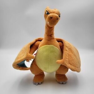 Pokemon Charizard Plush 12" Orange Dragon Toy Nintendo Game Freak Stuffed Animal